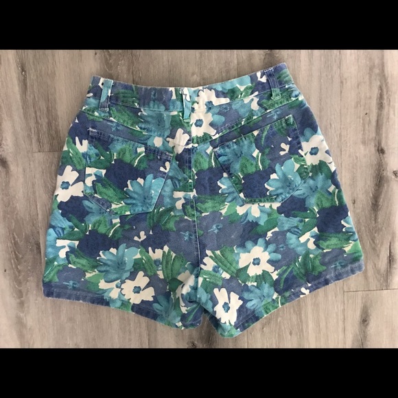 Vintage Palmetto Jean Shorts - Picture 2 of 4